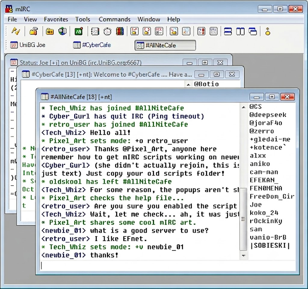 IRC Interface